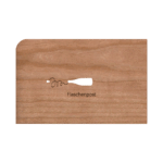Holzpost Grußkarte 'Flaschenpost'